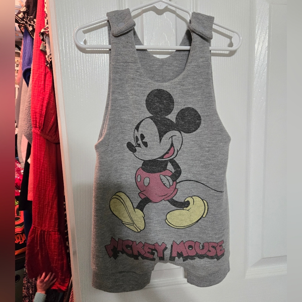 Upcycled Mickey Mouse Shortie